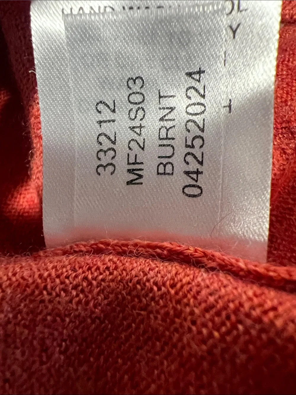 Peter Millar autumn crest  1/4 zip burnt orange merino wool lightweight sweater